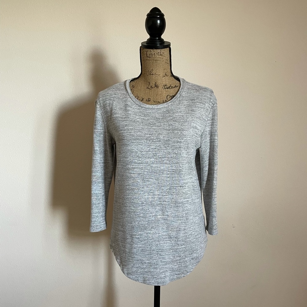 Split Back Knit Top - image 1